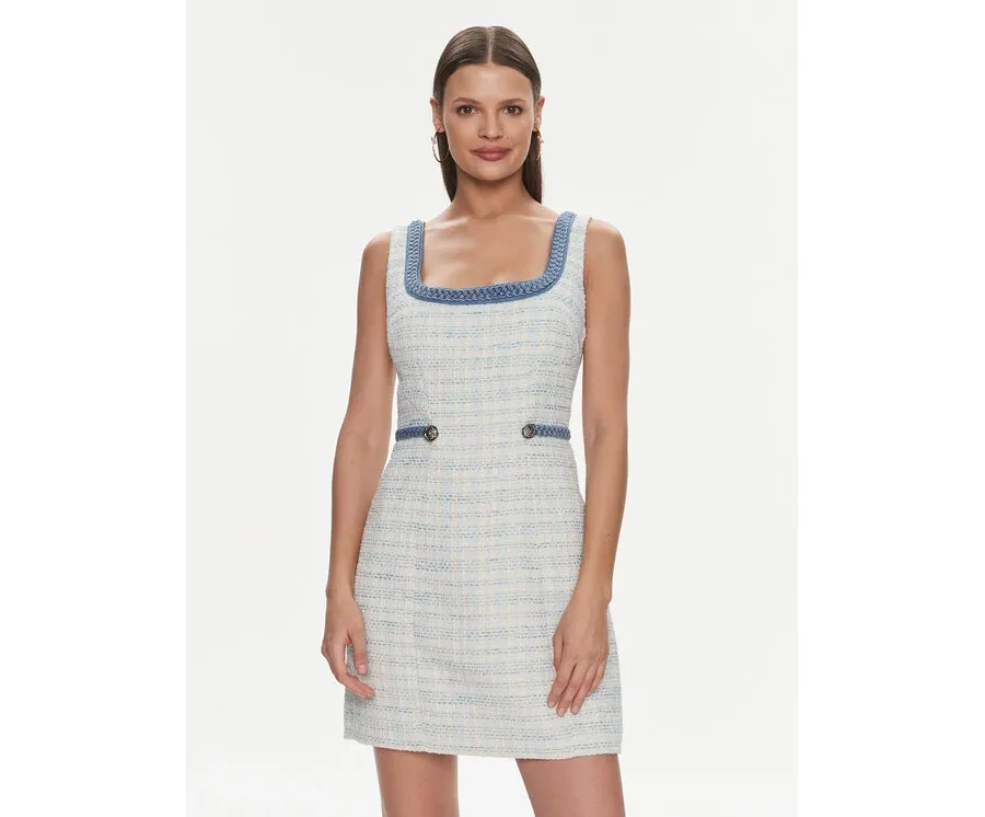 obrazek 1 Guess Sukienka codzienna W4RK16 WFWV2 Błękitny Bodycon Fit