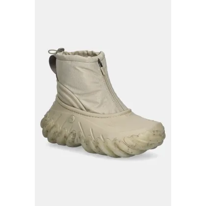 Zdjęcie Crocs botki ECHO BOOT Z SHIELD damskie kolor beżowy na platformie 210315