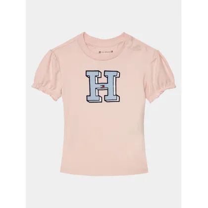 Zdjęcie Tommy Hilfiger T-Shirt Ithaca KN0KN01873 Różowy Regular Fit