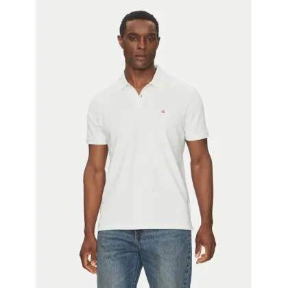 Zdjęcie Calvin Klein Jeans Polo LV040EM269 Biały Regular Fit