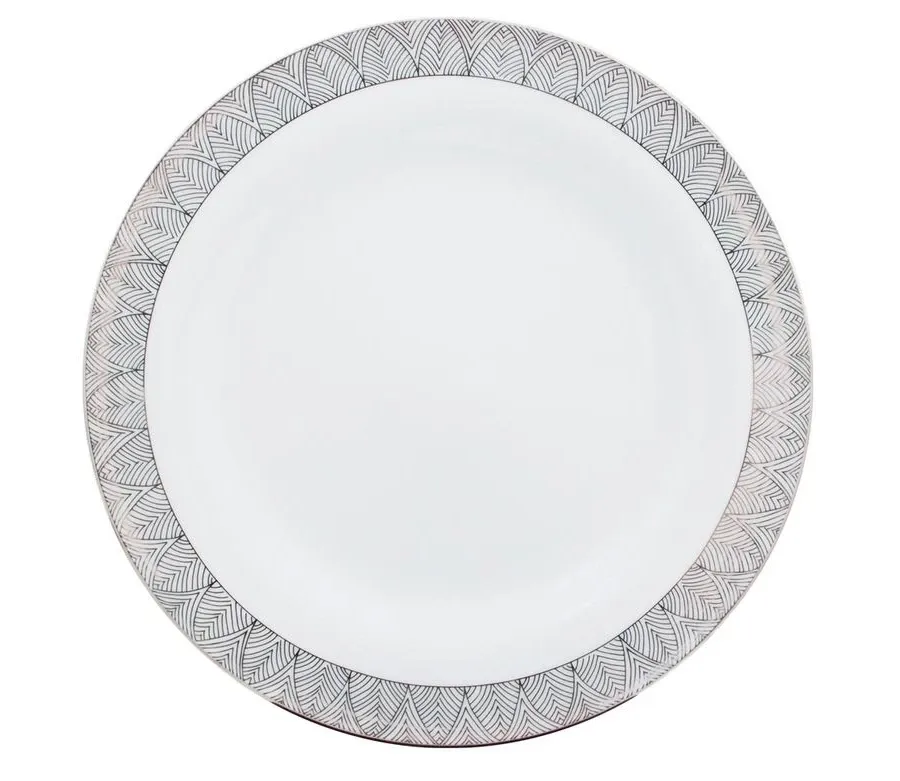 obrazek 1 Talerz obiadowy Ballet Leaf z porcelany