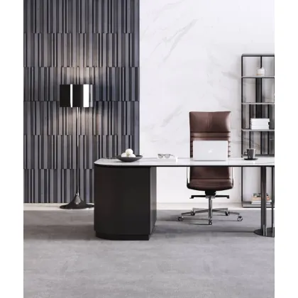 Zdjęcie 135x60 cm VT - PB42 (B8 antracyt) LAMEL - Panel dekor 3D beton architektoniczny