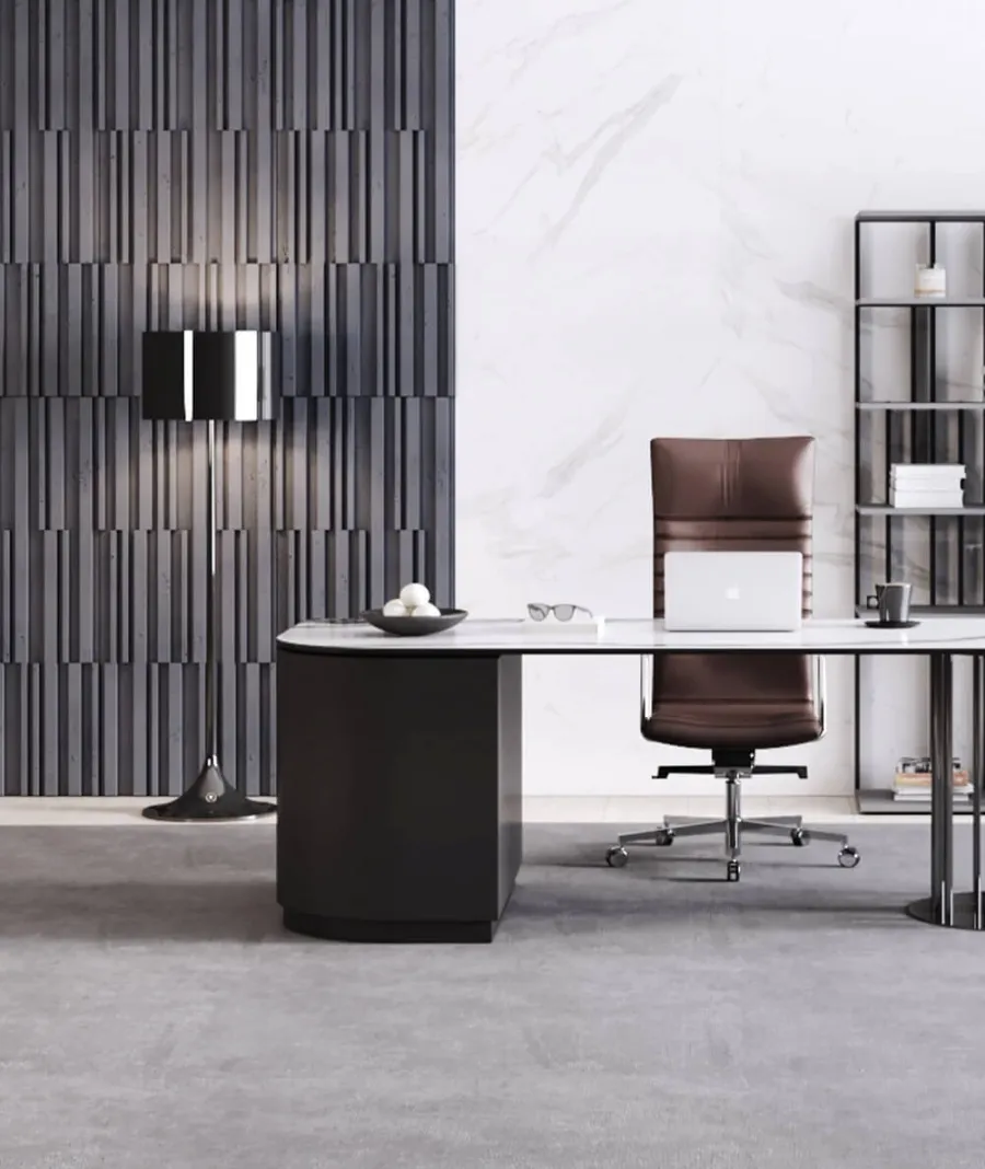 obrazek 1 135x60 cm VT - PB42 (B8 antracyt) LAMEL - Panel dekor 3D beton architektoniczny