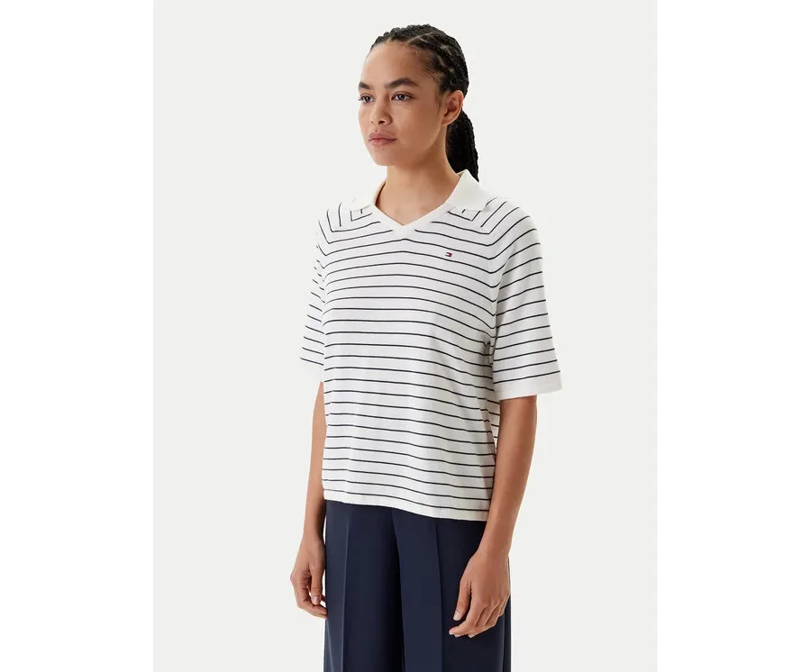 obrazek 1 Tommy Hilfiger Polo WW0WW45694 Granatowy Regular Fit