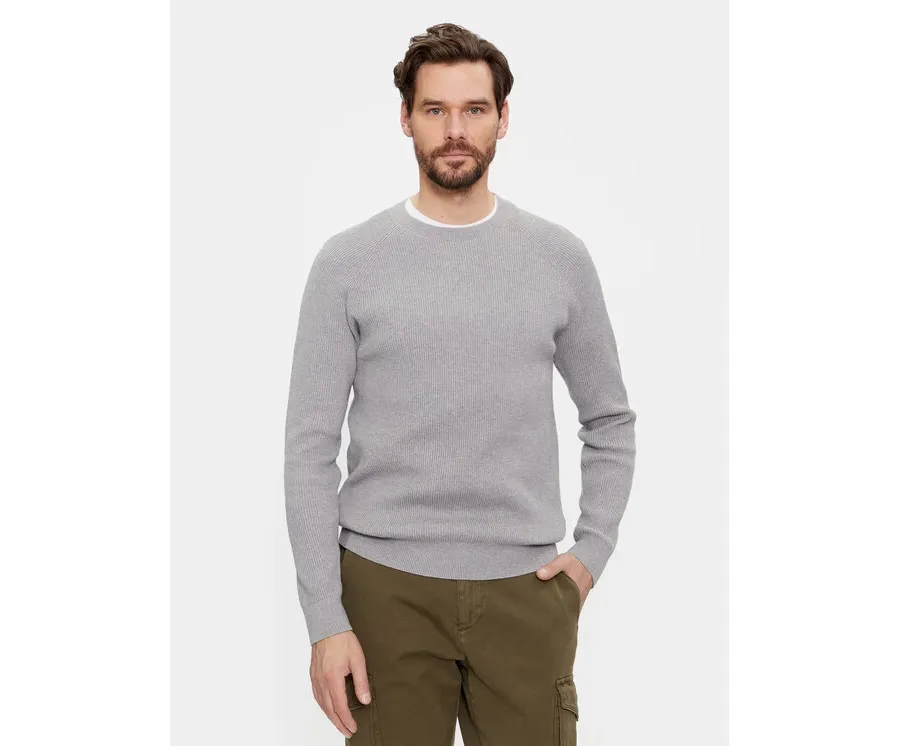 obrazek 1 s.Oliver Sweter 2134065 Szary Regular Fit