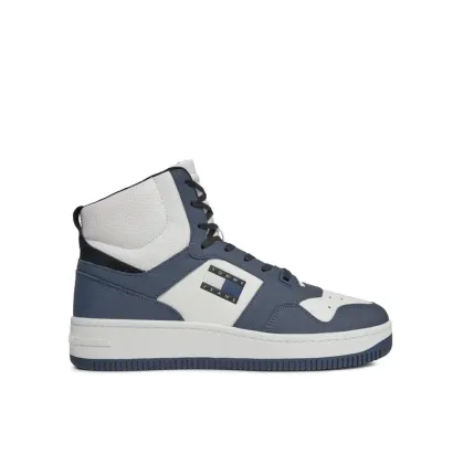 Zdjęcie Tommy Jeans Sneakersy Tjm Retro Basket Sneaker Mid EM0EM01401 Granatowy