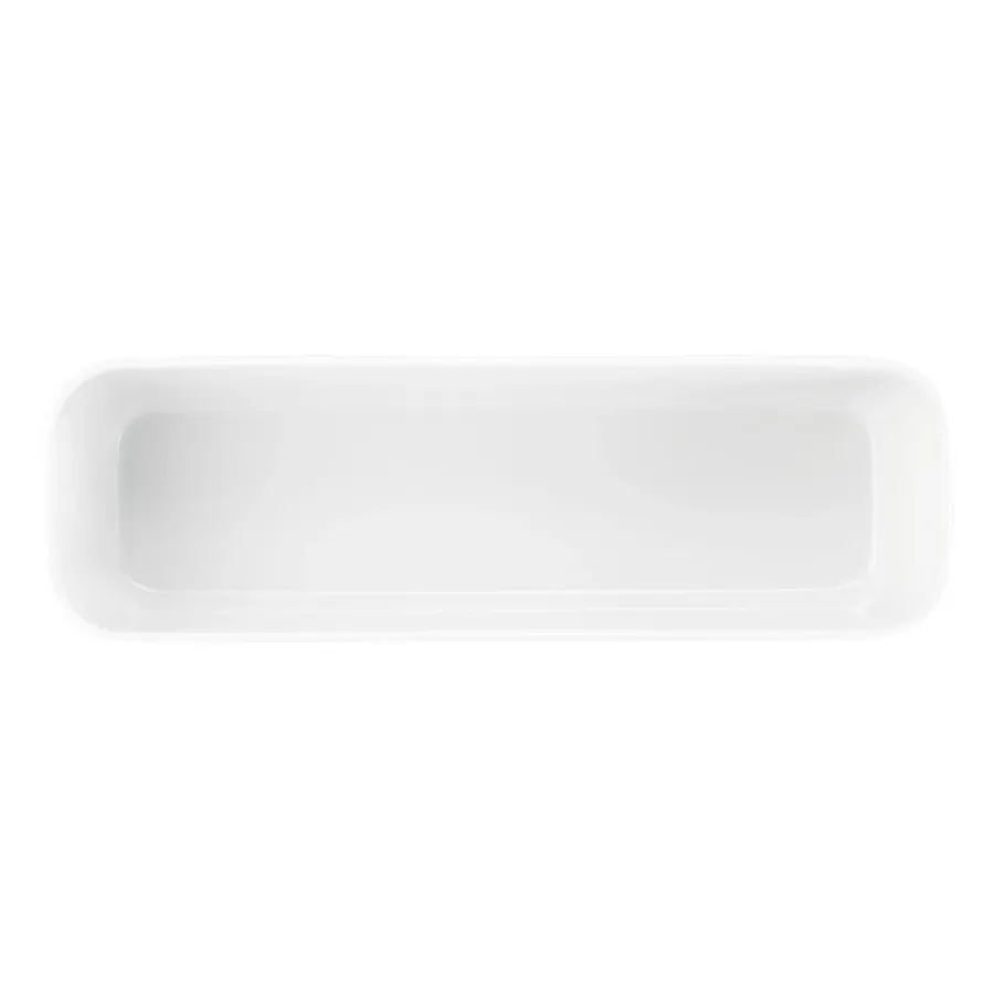 obrazek 3 Luksusowa biała prostokątna miska z porcelany 35x11x8 cm - Seltmann Weiden