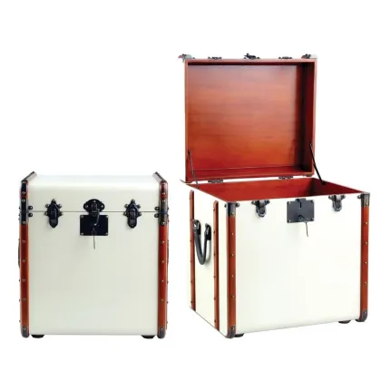 Zdjęcie Luksusowy kuferek w stylu vintage na prezent