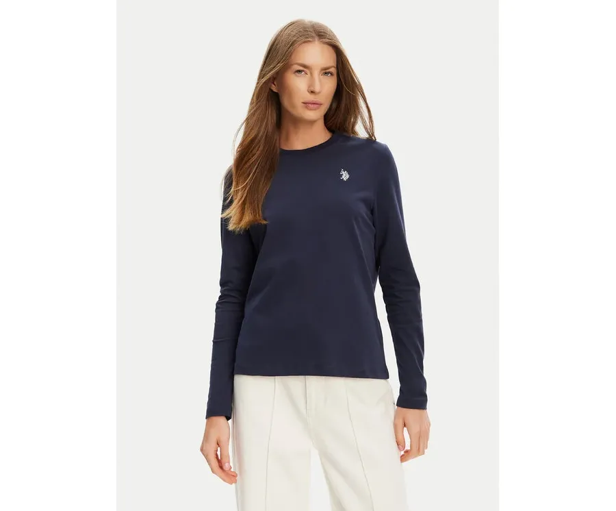 obrazek 1 U.S. Polo Assn. Bluzka WUP0785 Granatowy Regular Fit