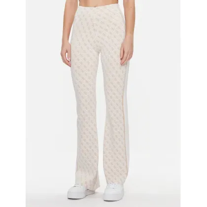 Zdjęcie Guess Spodnie dzianinowe Lisa W3YB38 Z37K0 Beżowy Regular Fit