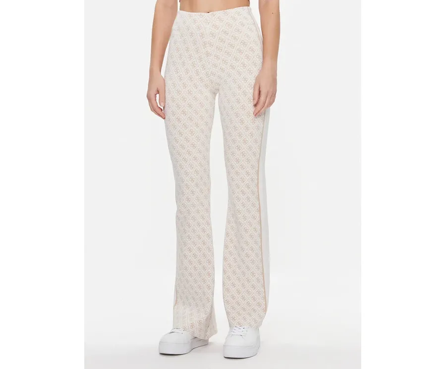 obrazek 1 Guess Spodnie dzianinowe Lisa W3YB38 Z37K0 Beżowy Regular Fit