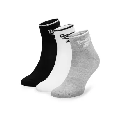 Zdjęcie Reebok Zestaw 3 par wysokich skarpet unisex R0362-SS24 (3-pack) Kolorowy