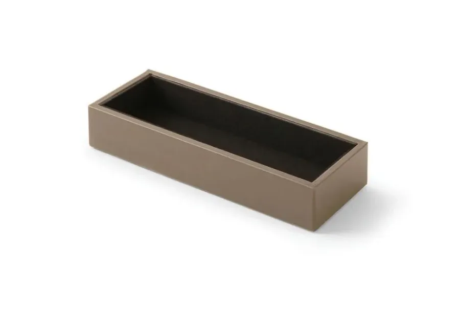 obrazek 1 Podstawka na długopisy Minerva Dove Grey 20x7,5 cm