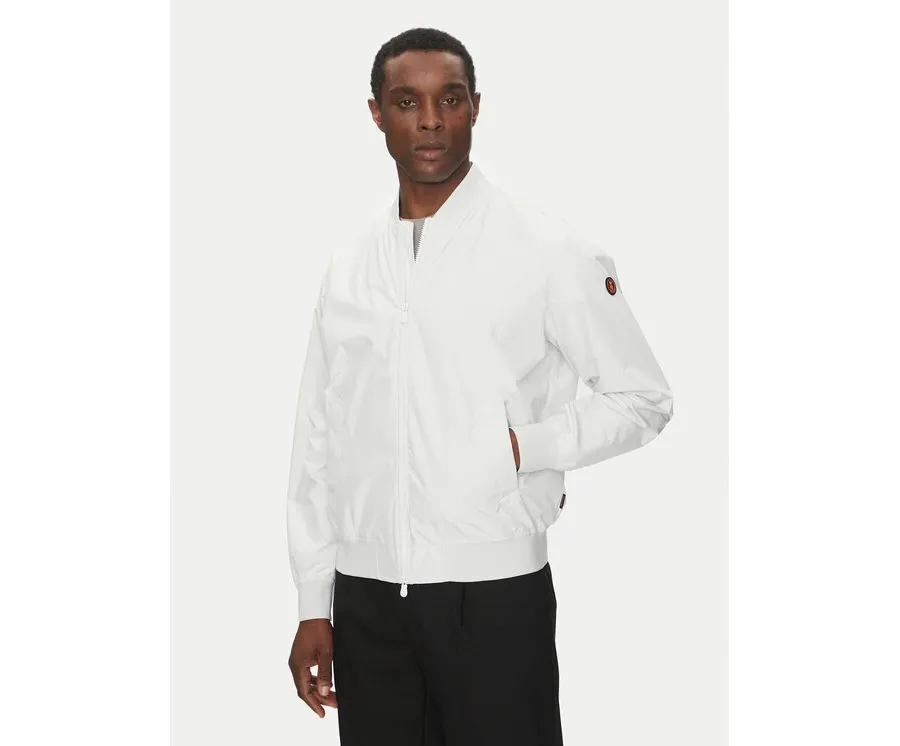 obrazek 1 Save The Duck Kurtka bomber D32160U WIND20 Biały Regular Fit