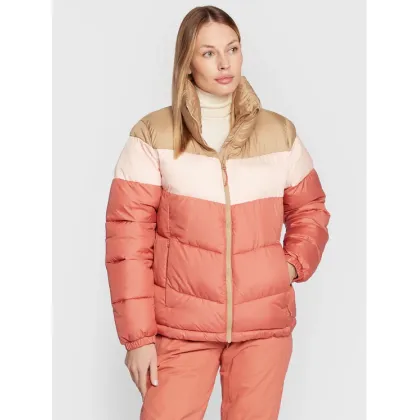 Zdjęcie Columbia Kurtka zimowa Puffect™ Color Blocked 1955101 Koralowy Regular Fit