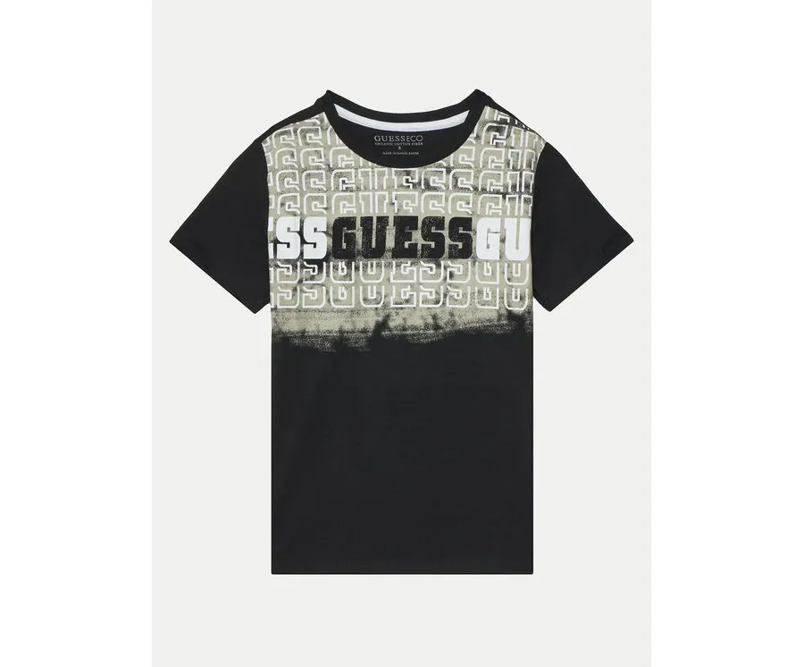 obrazek 1 Guess T-Shirt L5RI23 K8HM4 Czarny Regular Fit