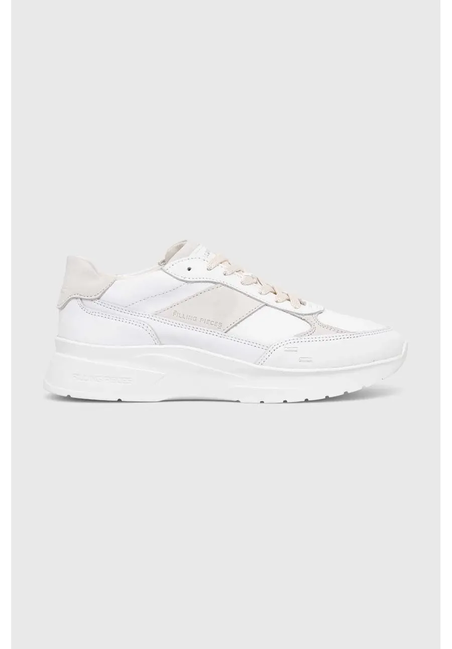 obrazek 1 Filling Pieces sneakersy skórzane Jet Runner kolor biały 17127362052