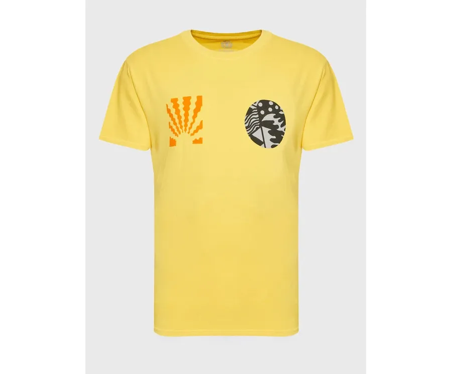 obrazek 1 Element T-Shirt Bou Bou ELYZT00192 Żółty Regular Fit