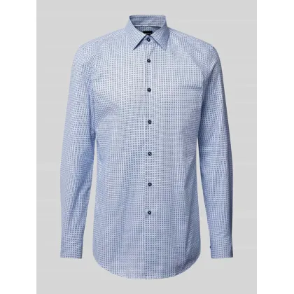 Zdjęcie Koszula biznesowa o kroju slim fit z kołnierzykiem typu kent model ‘Hank’