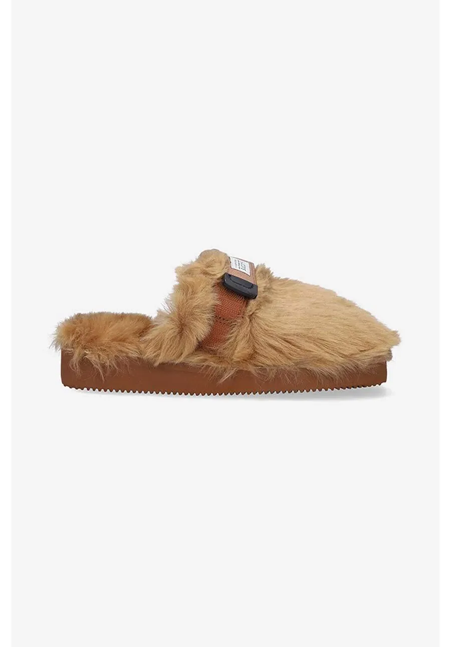 obrazek 1 Suicoke klapki ZAVO-2EU BLACK damskie kolor brązowy ZAVO.2EU-BROWN