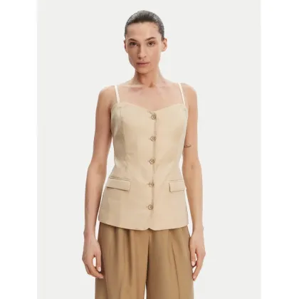 Zdjęcie Guess Top W5GH0L WH5L2 Beżowy Regular Fit