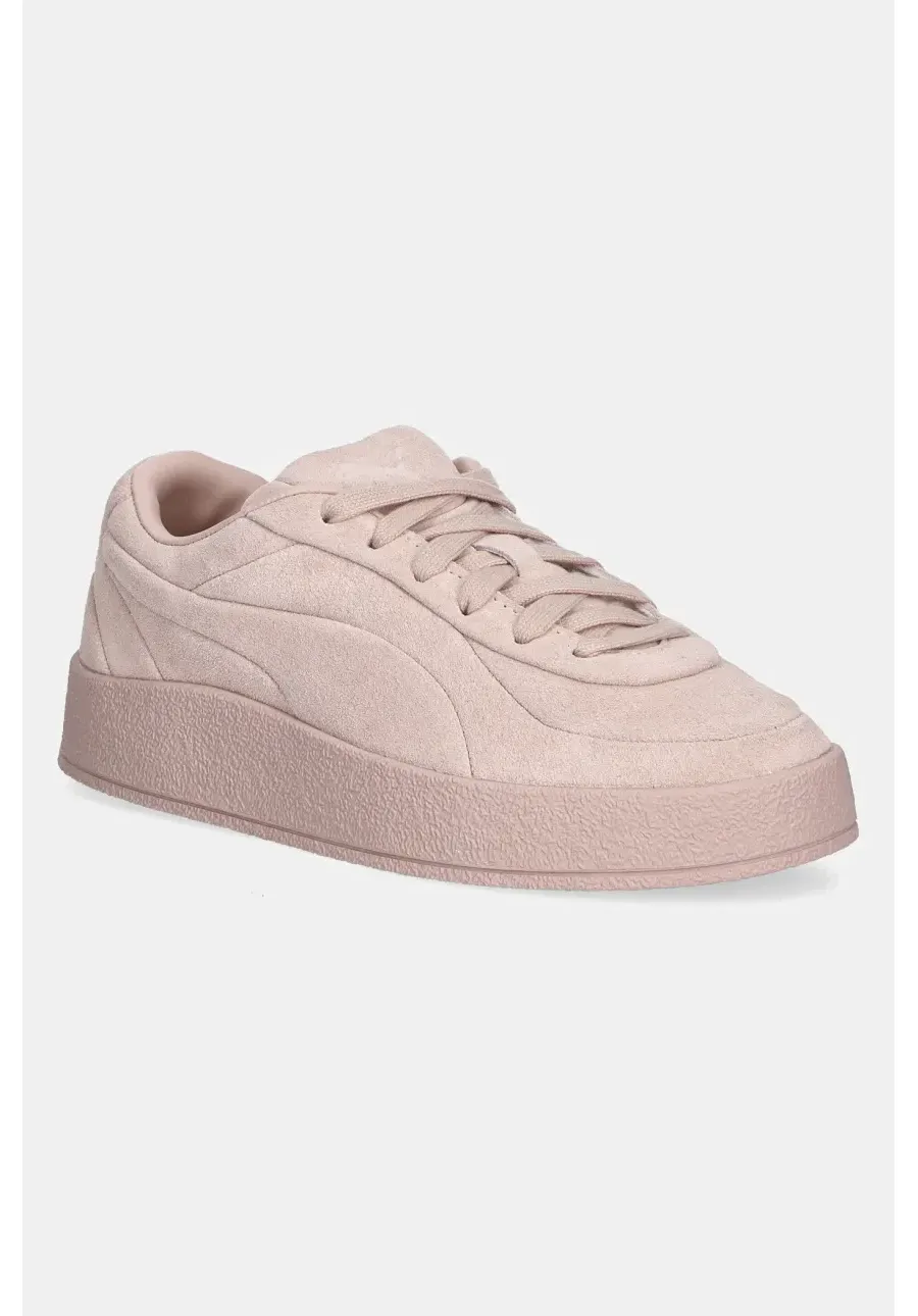 obrazek 1 Puma sneakersy zamszowe CA Luxe Elevated damskie kolor pomarańczowy 401356
