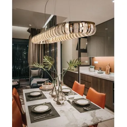 Zdjęcie Prestiżowy żyrandol Leviev Snooker do ekskluzywnych wnętrz