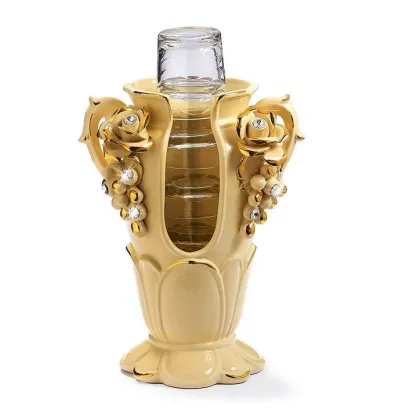 Zdjęcie Oryginalny uchwyt, pojemnik ceramiczny na szklanki