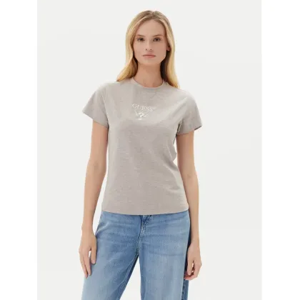 Zdjęcie Guess T-Shirt V4YI21 KCDH1 Szary Slim Fit