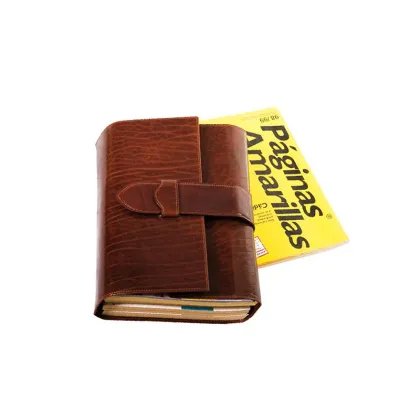 Zdjęcie Skórzana okładka do książki telefonicznej