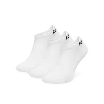 Zdjęcie Reebok Zestaw 3 par niskich skarpet unisex R0356P-SS24 (3-pack) Biały