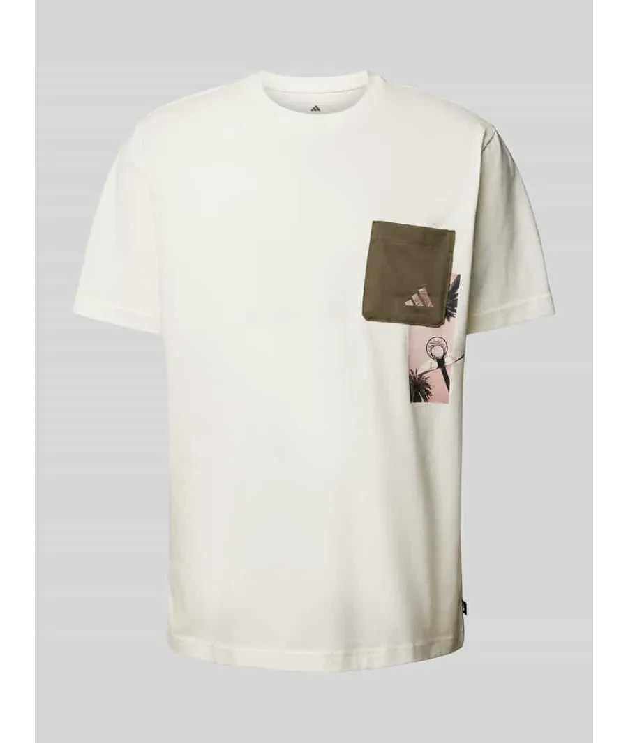obrazek 1 T-shirt z nadrukiem z logo model ‘LENS’
