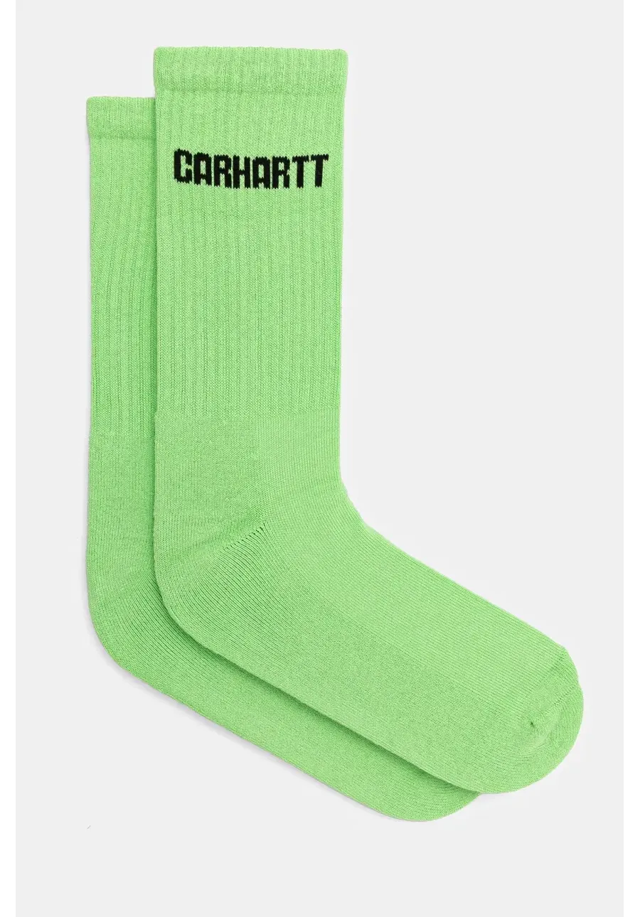 obrazek 1 Carhartt WIP skarpetki Industry Socks kolor zielony I034371.2N7XX