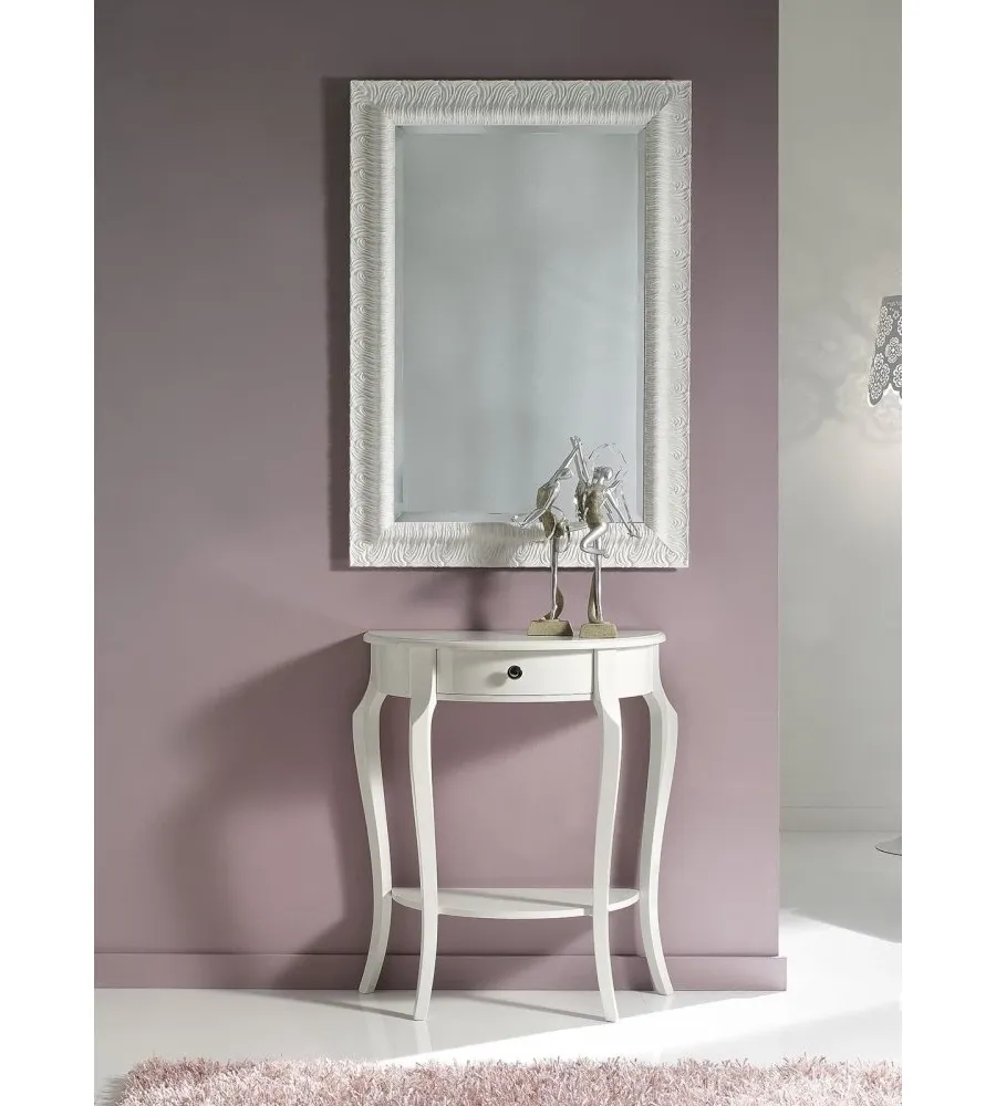 obrazek 1 Włoskie lustro prostokątne lakierowane ze szlifem - Zanini