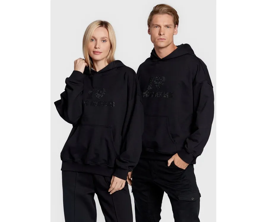 obrazek 1 2005 Bluza Unisex Hot Moms Czarny Relaxed Fit