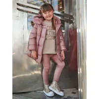 Zdjęcie Mayoral Komplet bluzka i legginsy 4709 Brązowy Regular Fit