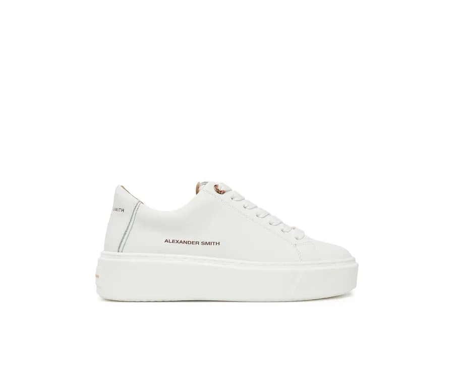 obrazek 1 Alexander Smith Sneakersy London High ALBBLHW 8401 Biały