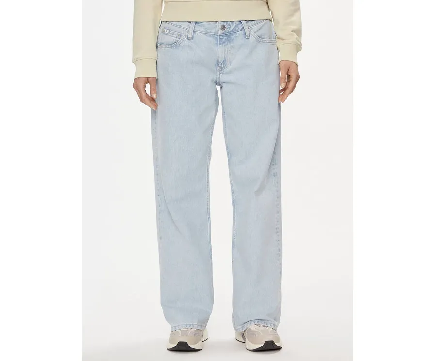 obrazek 1 Calvin Klein Jeans Jeansy J20J223306 Błękitny Baggy Fit