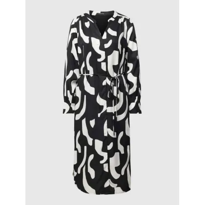 Zdjęcie Sukienka tunikowa z wiązanym paskiem model ‘Pop Up’