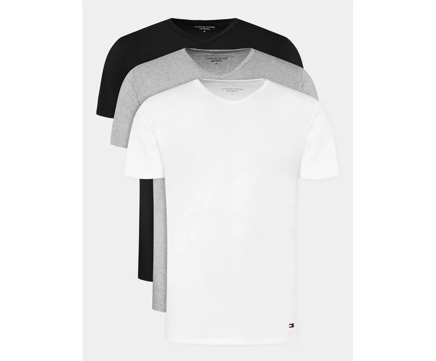 obrazek 1 Tommy Hilfiger Komplet 3 t-shirtów UM0UM03137 Kolorowy Regular Fit