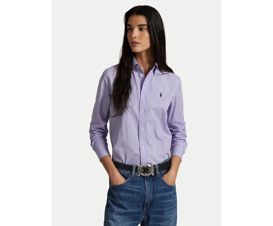 obrazek 1 Polo Ralph Lauren Koszula 211941509003 Fioletowy Slim Fit