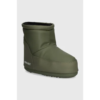 Zdjęcie Moon Boot śniegowce MB ICON LOW NOLACE RUBBER kolor zielony 80D1409410 M006