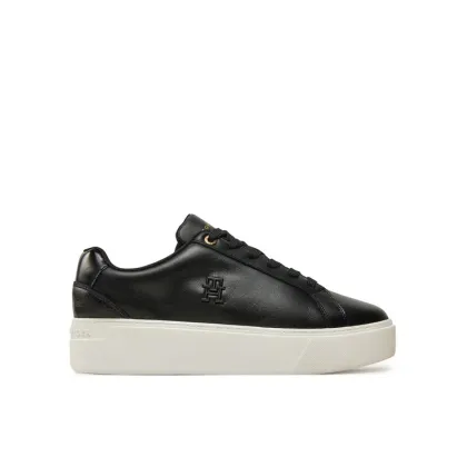 Zdjęcie Tommy Hilfiger Sneakersy Th Platform Court Sneaker FW0FW08614 Czarny