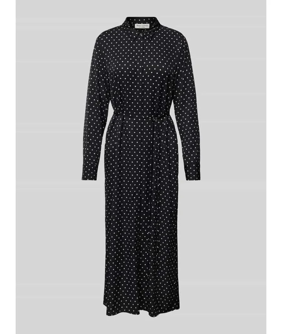 obrazek 1 Sukienka koszulowa o kroju regular fit z twillu wiskozowego