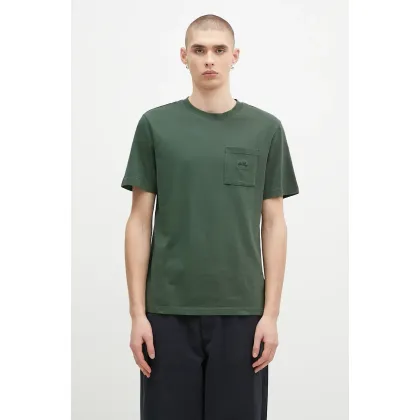 Zdjęcie Stan Ray t-shirt bawełniany męski kolor zielony gładki AW2400409