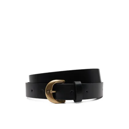 Zdjęcie Calvin Klein Jeans Pasek Damski Casual Center Pin Buckle 25MM LV04K7009G Czarny