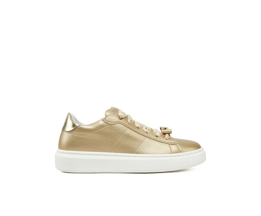 obrazek 1 Calvin Klein Jeans Sneakersy Low Cut Lace-Up Sneaker V4A9-83046-1322 S Złoty