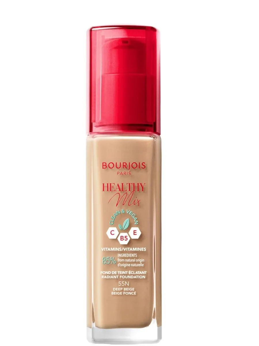 obrazek 1 Bourjois Healthy Mix Clean & Vegan 55 Deep Beige Podkład do twarzy  Deep Beige 30 ml