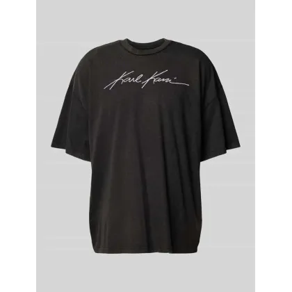 Zdjęcie T-shirt z wyhaftowanym logo model ‘Autograph’