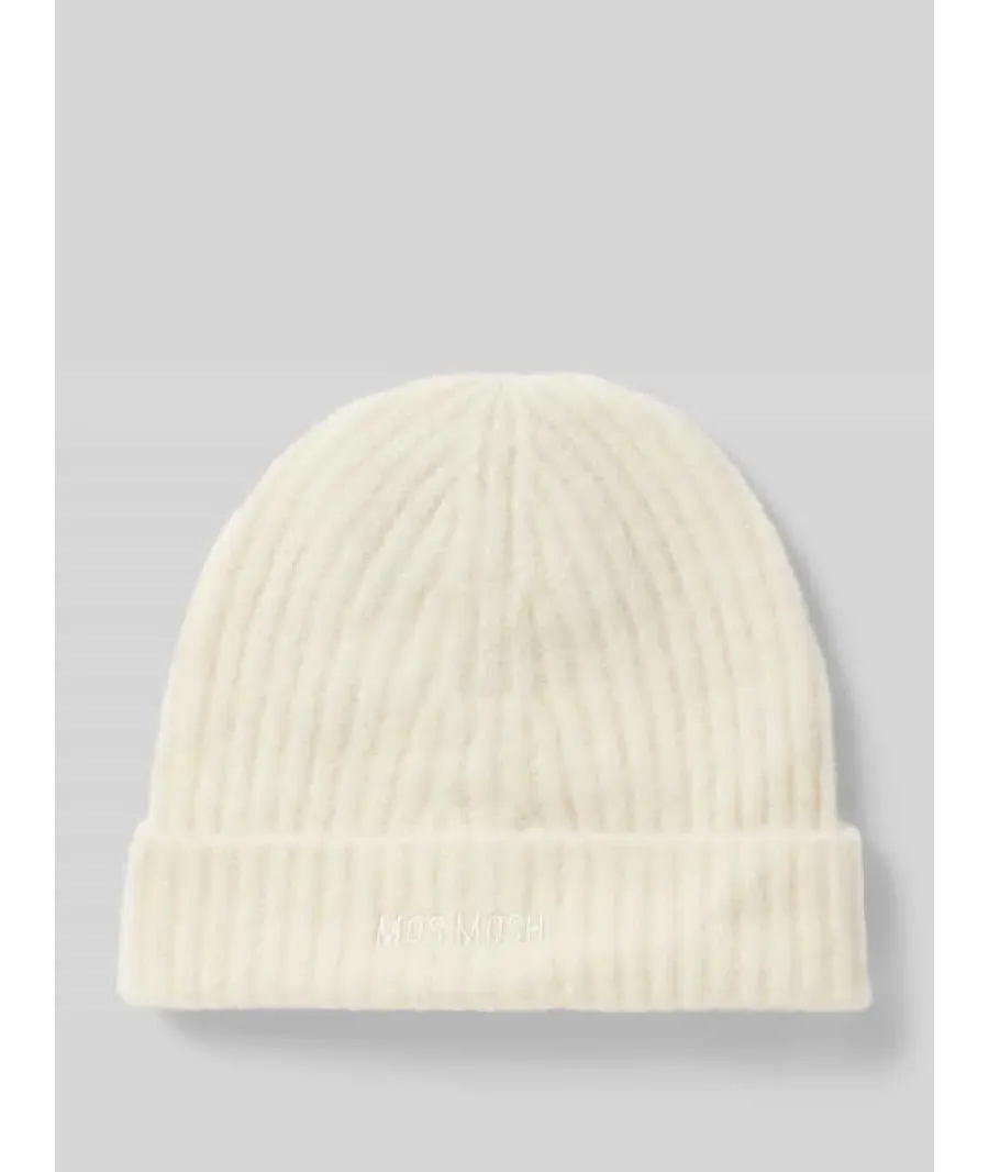 obrazek 1 Czapka beanie z wyhaftowanym logo model ‘Lora’